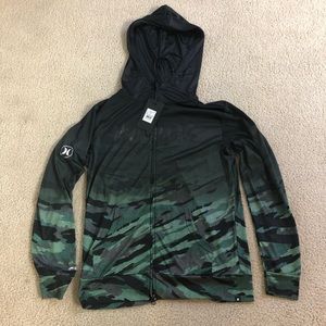 Hurley zip up hoodie
